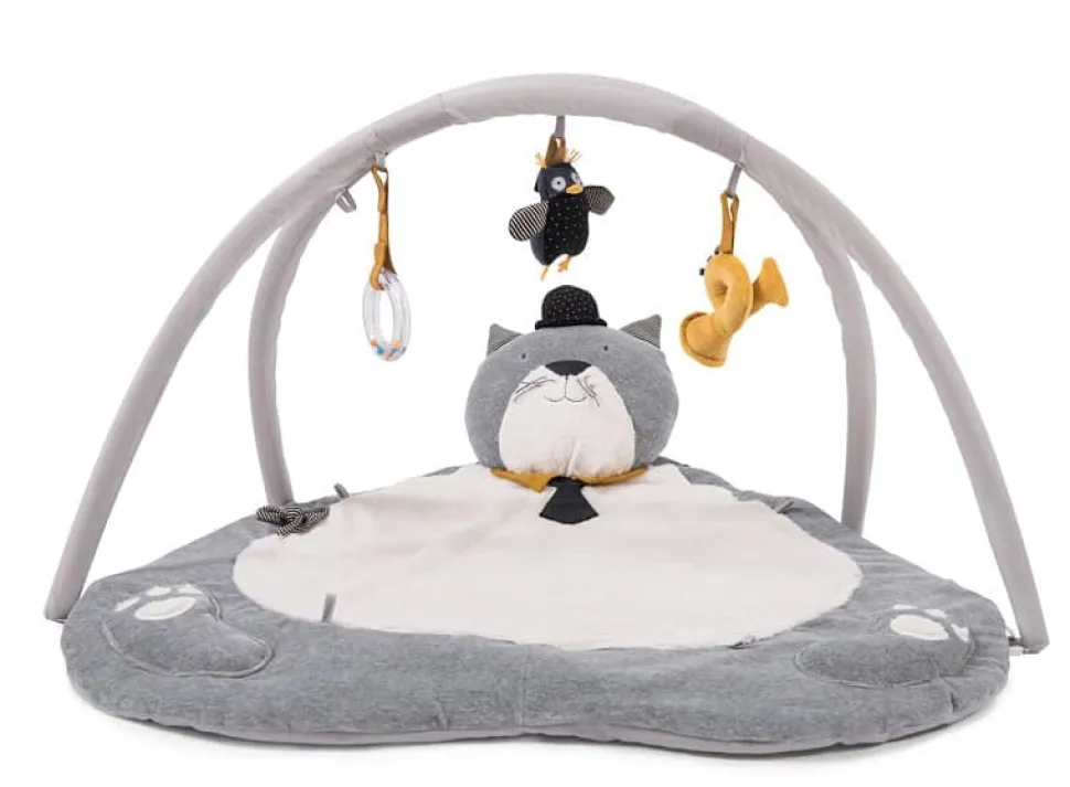 Tapis arche d'activités Les Moustaches - Moulin Roty