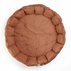 Tapis de jeu à bords relevables 2 en 1 Bloom marron - Play and Go