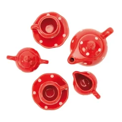 Valise dînette à pois La Grande Famille - Moulin Roty