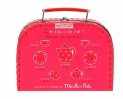 Valise dînette à pois La Grande Famille - Moulin Roty