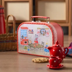 Valise dînette à pois La Grande Famille - Moulin Roty