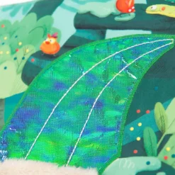 Grand livre tissu d'activités Dans la jungle - Moulin Roty