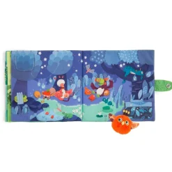 Grand livre tissu d'activités Dans la jungle - Moulin Roty