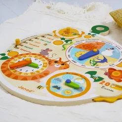 Jeu éducatif Roue du temps - Janod