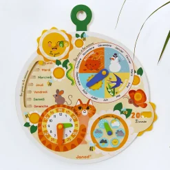 Jeu éducatif Roue du temps - Janod