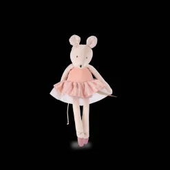Petite peluche souris rose La petite école de danse - Moulin Roty