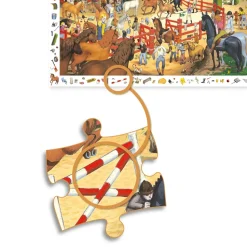 Puzzle d'observation équitation - Djeco